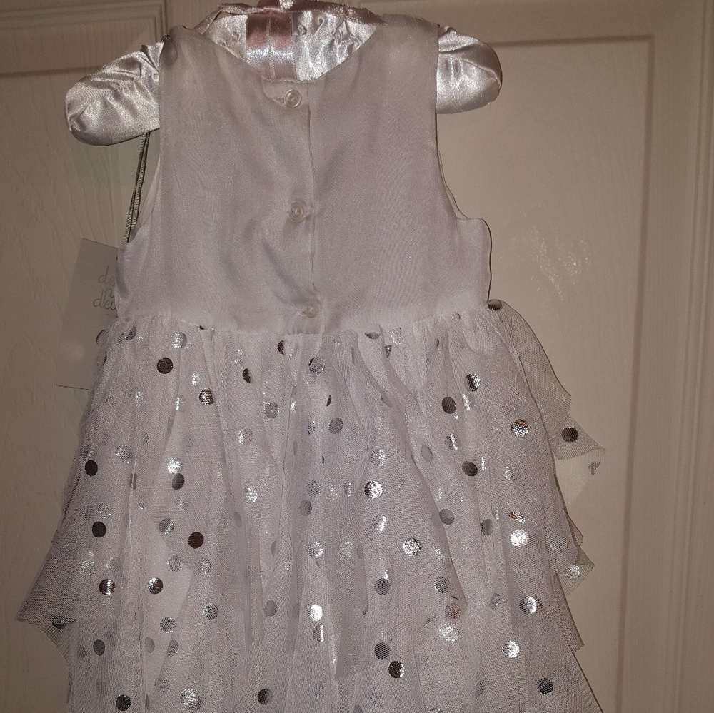 White dress for baby.